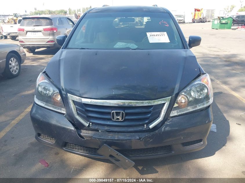 2009 Honda Odyssey Ex VIN: 5FNRL38479B040176 Lot: 39849157