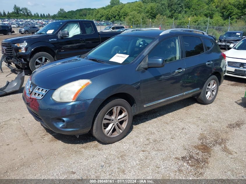 2012 Nissan Rogue Sv VIN: JN8AS5MV4CW399390 Lot: 39849161