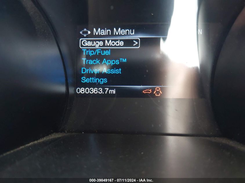 2017 Ford Mustang Gt Premium VIN: 1FA6P8CF6H5262887 Lot: 39849167