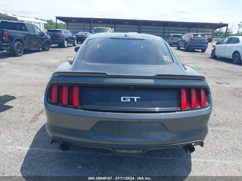 2017 Ford Mustang Gt Premium VIN: 1FA6P8CF6H5262887 Lot: 39849167