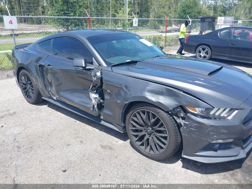 2017 Ford Mustang Gt Premium VIN: 1FA6P8CF6H5262887 Lot: 39849167