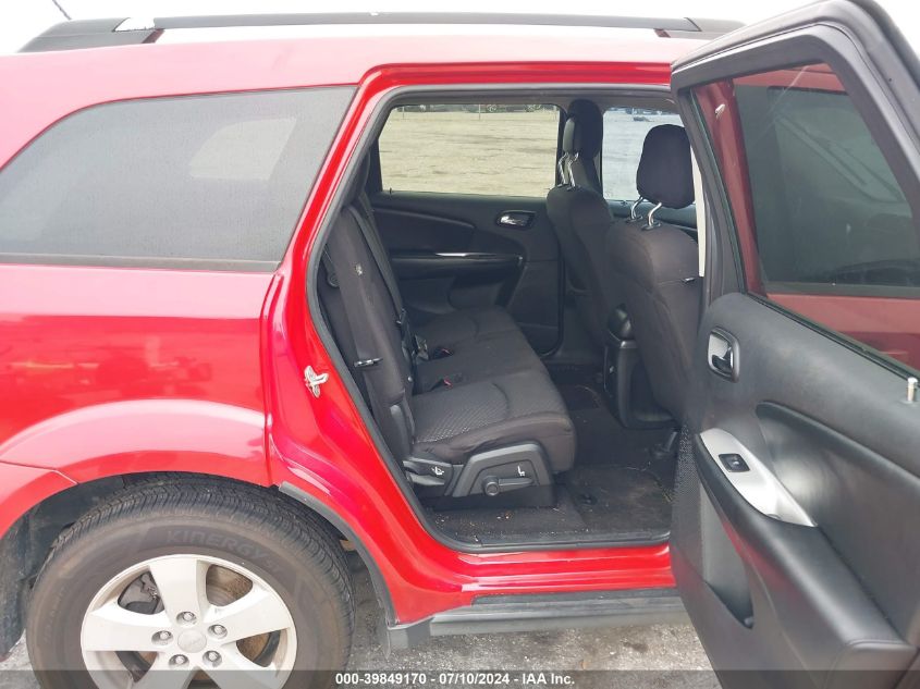 2013 Dodge Journey Se VIN: 3C4PDCAB1DT627853 Lot: 39848043