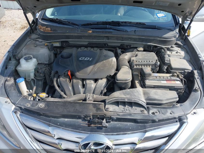 2012 Hyundai Sonata Limited VIN: 5NPEC4AC8CH433988 Lot: 39849175