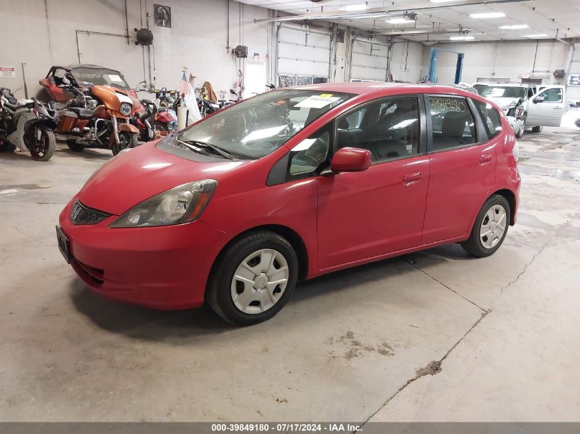 2013 Honda Fit VIN: JHMGE8H35DC010278 Lot: 39849180