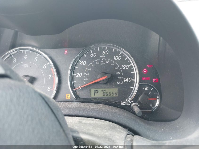 2011 Toyota Corolla S VIN: 2T1BU4EE2BC738254 Lot: 39849184