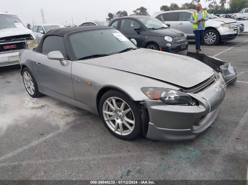 2004 Honda S2000 VIN: JHMAP21414T004249 Lot: 39849233