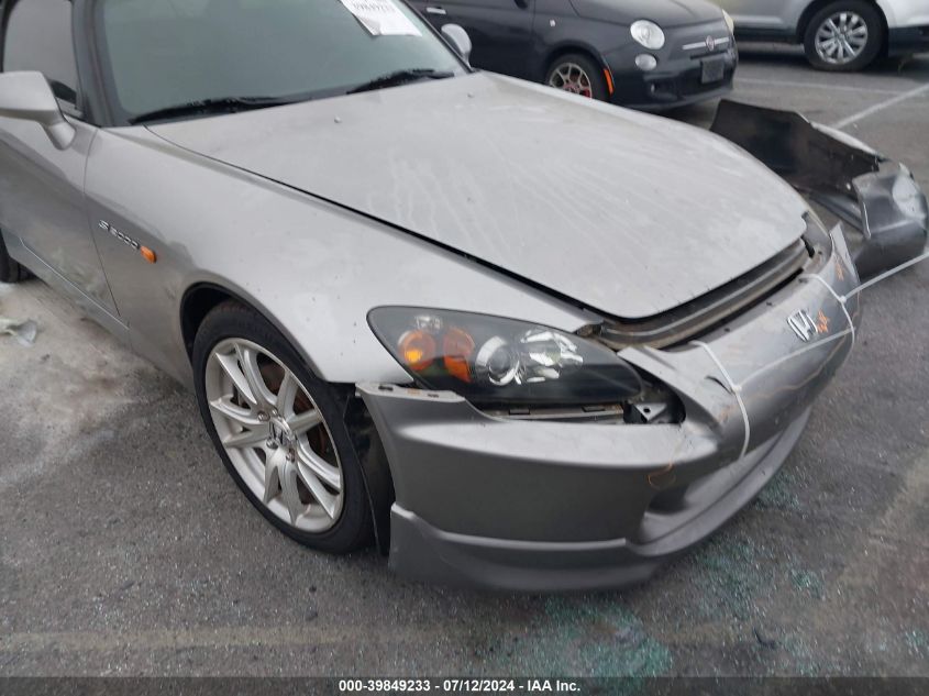 2004 Honda S2000 VIN: JHMAP21414T004249 Lot: 39849233