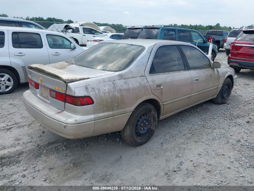 4T1BG22KXWU847779 | 1998 TOYOTA CAMRY