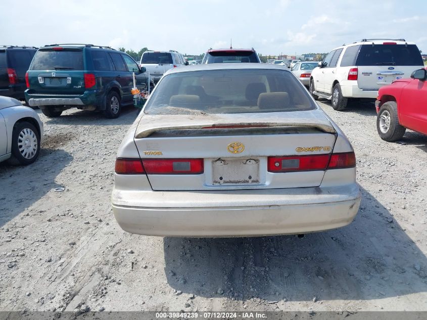 4T1BG22KXWU847779 | 1998 TOYOTA CAMRY