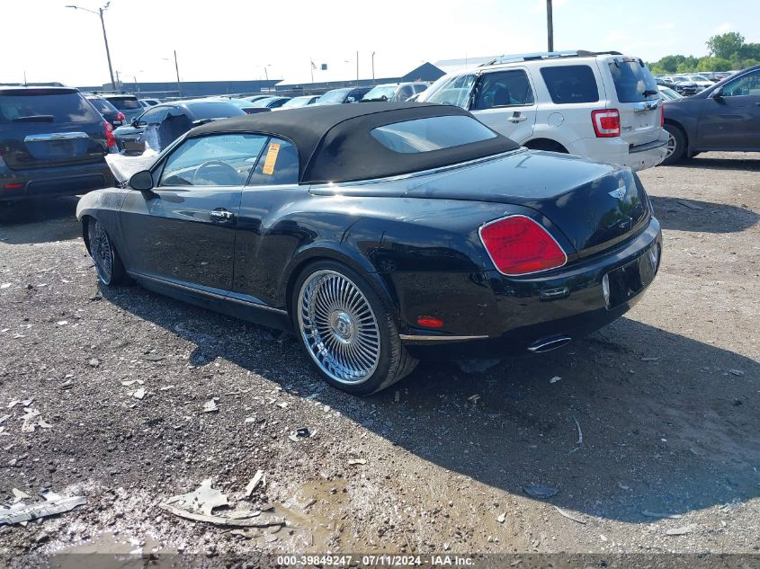 2007 Bentley Continental Gtc VIN: SCBDR33W17C051141 Lot: 39849247