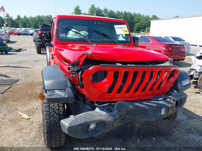 2019 Jeep Wrangler Unlimited Sport S 4X4 VIN: 1C4HJXDN7KW533803 Lot: 39849270