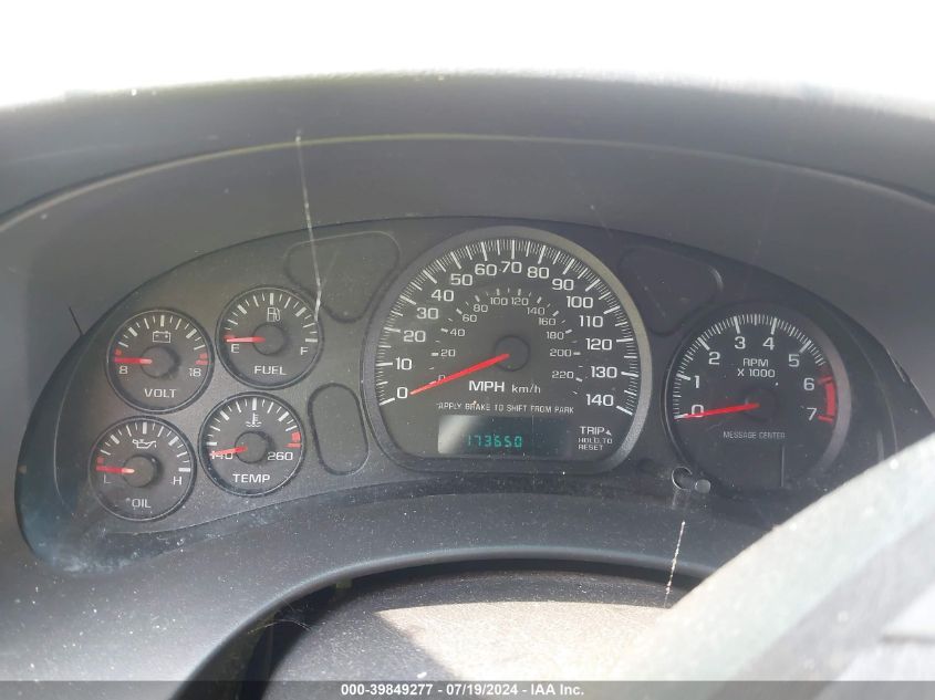 2003 Chevrolet Monte Carlo Ss VIN: 2G1WX12K239186427 Lot: 39849277