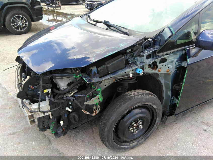 2012 Toyota Prius Two VIN: JTDKN3DUXC0333707 Lot: 39849280