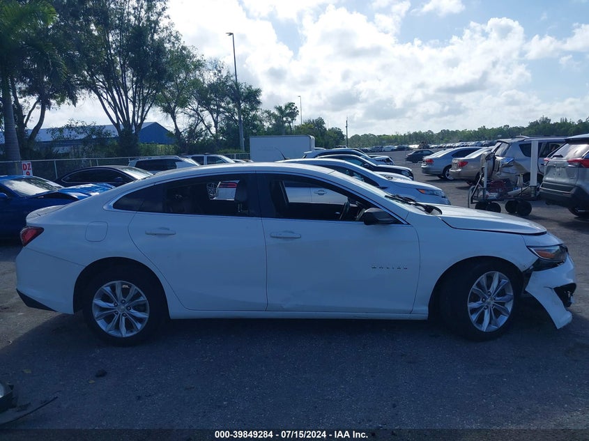 2019 Chevrolet Malibu Lt VIN: 1G1ZD5ST2KF168943 Lot: 39849284