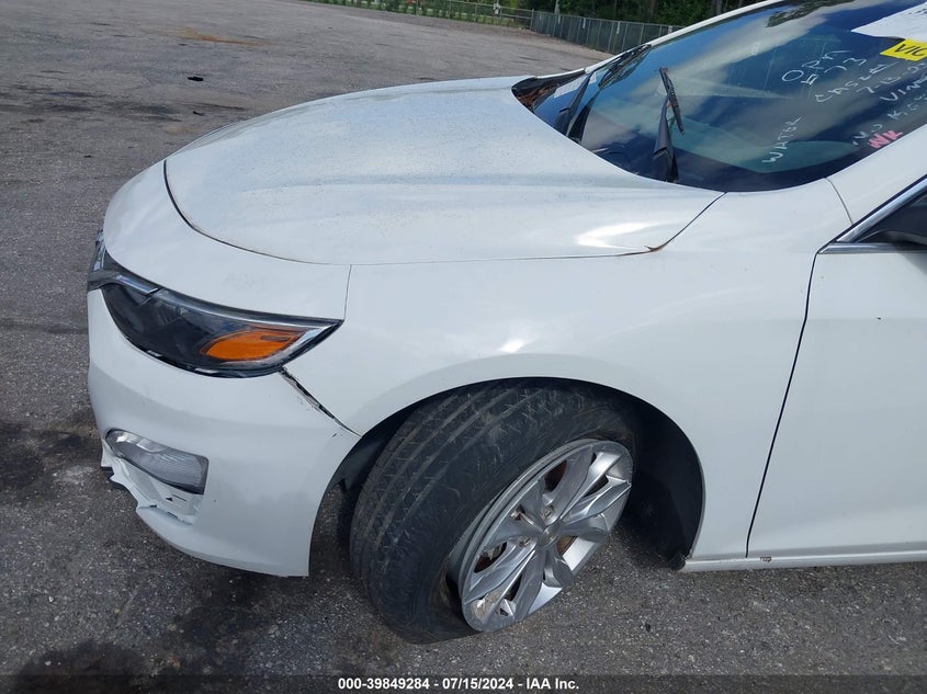 2019 Chevrolet Malibu Lt VIN: 1G1ZD5ST2KF168943 Lot: 39849284