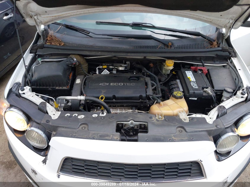 2014 Chevrolet Sonic Lt Auto VIN: 1G1JC5SH0E4236670 Lot: 39849289