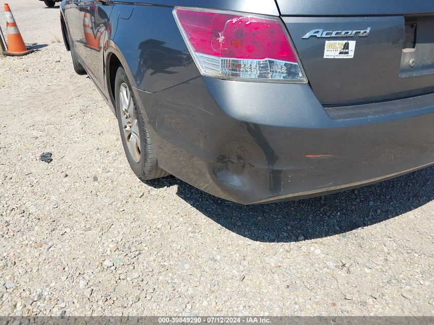 2010 Honda Accord 2.4 Lx-P VIN: 1HGCP2F46AA052941 Lot: 39849290