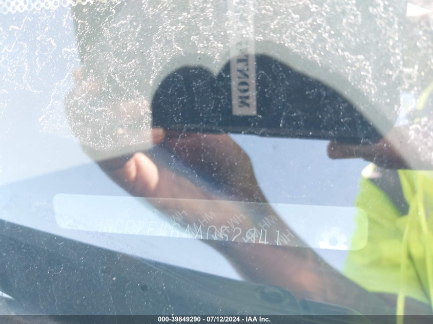 2010 Honda Accord 2.4 Lx-P VIN: 1HGCP2F46AA052941 Lot: 39849290