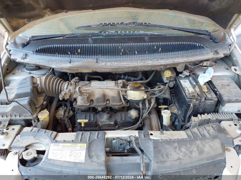 2002 Dodge Grand Caravan Ex VIN: 2B8GP74L82R579508 Lot: 39849292