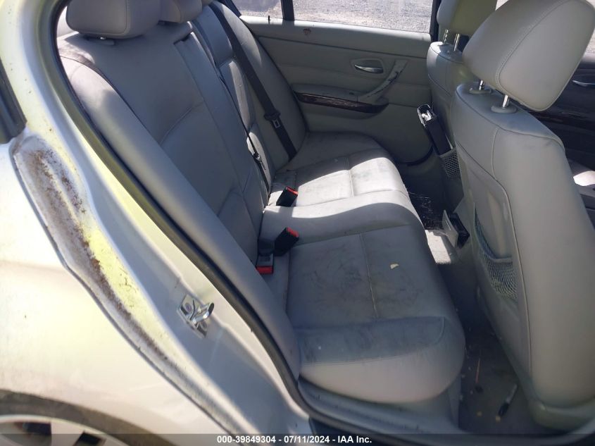 2006 BMW 325I VIN: WBAVB13586KX48647 Lot: 39849304