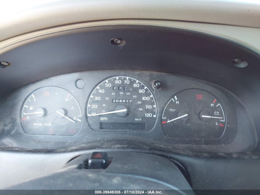 2000 Ford Ranger Xl/Xlt VIN: 1FTYR14C5YPA64637 Lot: 39849305