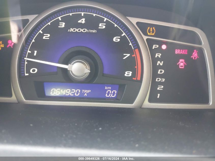 2010 Honda Civic Lx VIN: 19XFA1F51AE076268 Lot: 39849326