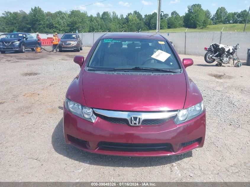 2010 Honda Civic Lx VIN: 19XFA1F51AE076268 Lot: 39849326