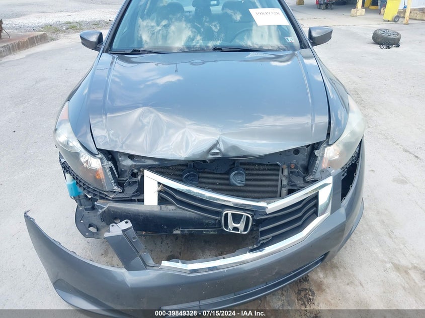 2010 Honda Accord 2.4 Lx-P VIN: 1HGCP2F48AA155911 Lot: 39849328