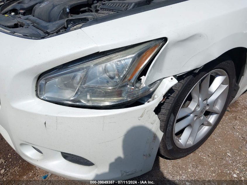 2014 Nissan Maxima 3.5 S/3.5 Sv VIN: 1N4AA5APXEC469876 Lot: 39849357