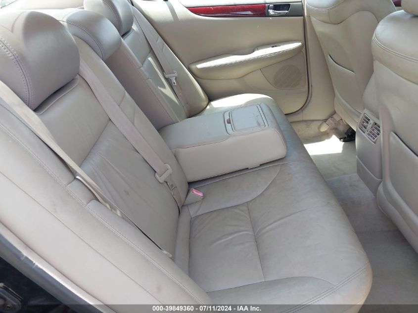 2004 Lexus Es 330 VIN: JTHBA30G345013725 Lot: 39849360