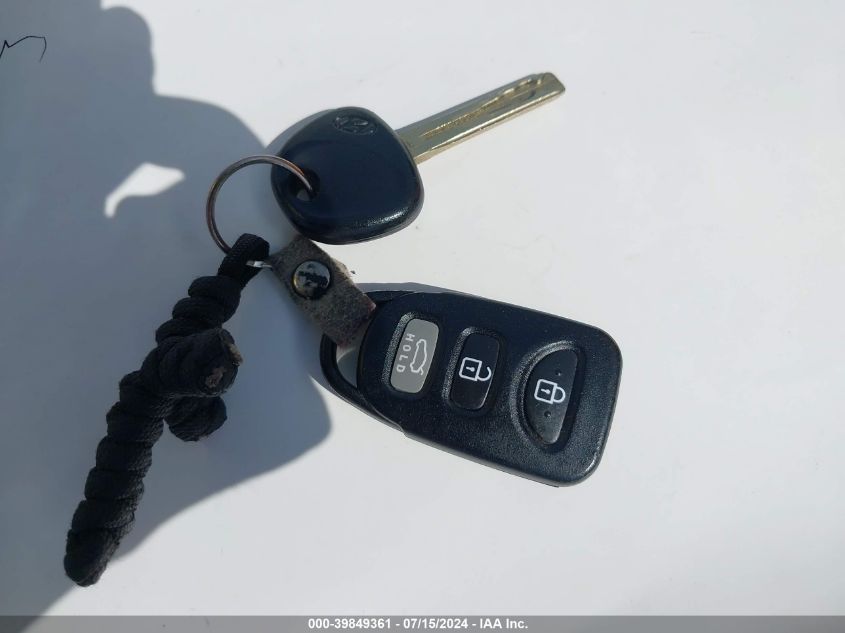 2012 Hyundai Sonata Gls VIN: 5NPEB4AC0CH459231 Lot: 39849361