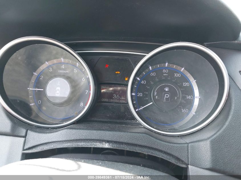 2012 Hyundai Sonata Gls VIN: 5NPEB4AC0CH459231 Lot: 39849361