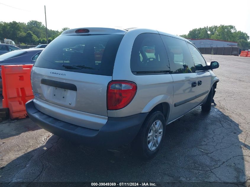 2005 Dodge Caravan Se VIN: 1D4GP25B65B410381 Lot: 39849369