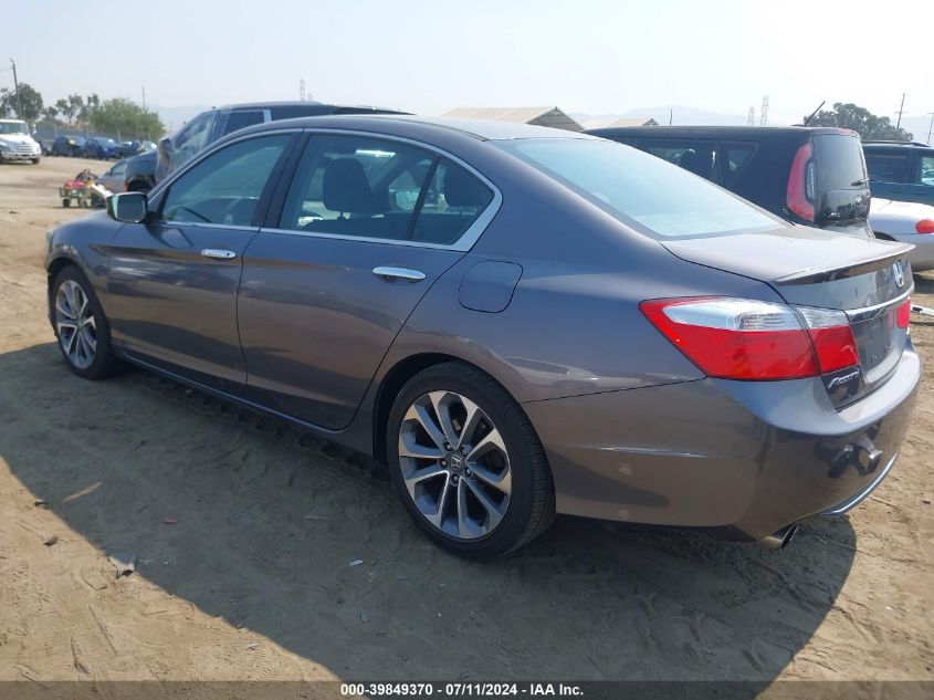 1HGCR2F59FA210053 2015 Honda Accord Sport