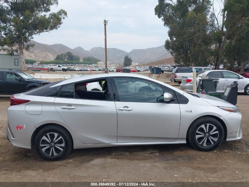 2018 Toyota Prius Prime Premium VIN: JTDKARFP1J3075501 Lot: 39849392