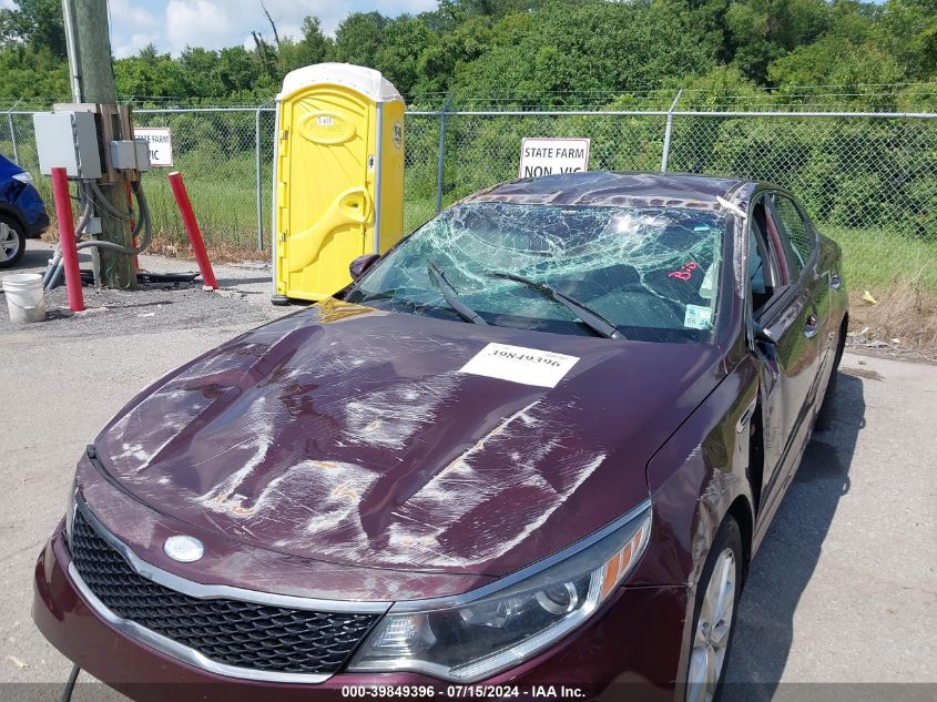 2017 Kia Optima Lx VIN: 5XXGT4L36HG131463 Lot: 39849396