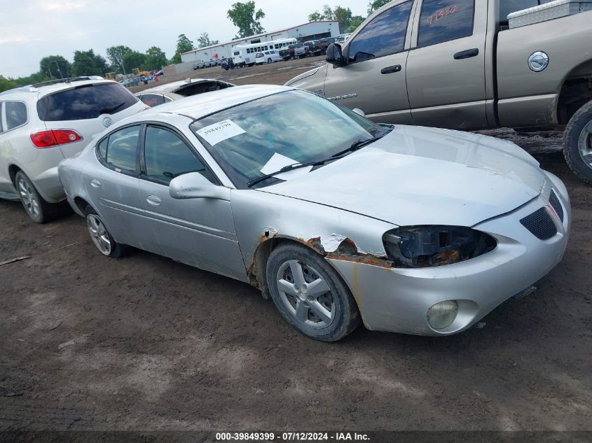 2G2WP542841305260 2004 Pontiac Grand Prix Gt1