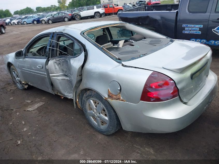 2004 Pontiac Grand Prix Gt1 VIN: 2G2WP542841305260 Lot: 39849399