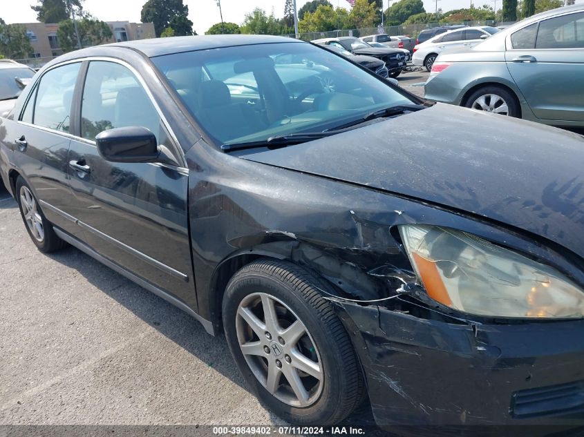 2006 Honda Accord 3.0 Lx VIN: 1HGCM66386A046878 Lot: 39849402