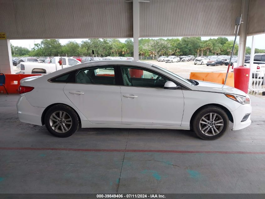 2017 Hyundai Sonata VIN: 5NPE24AF4HH518248 Lot: 39849406