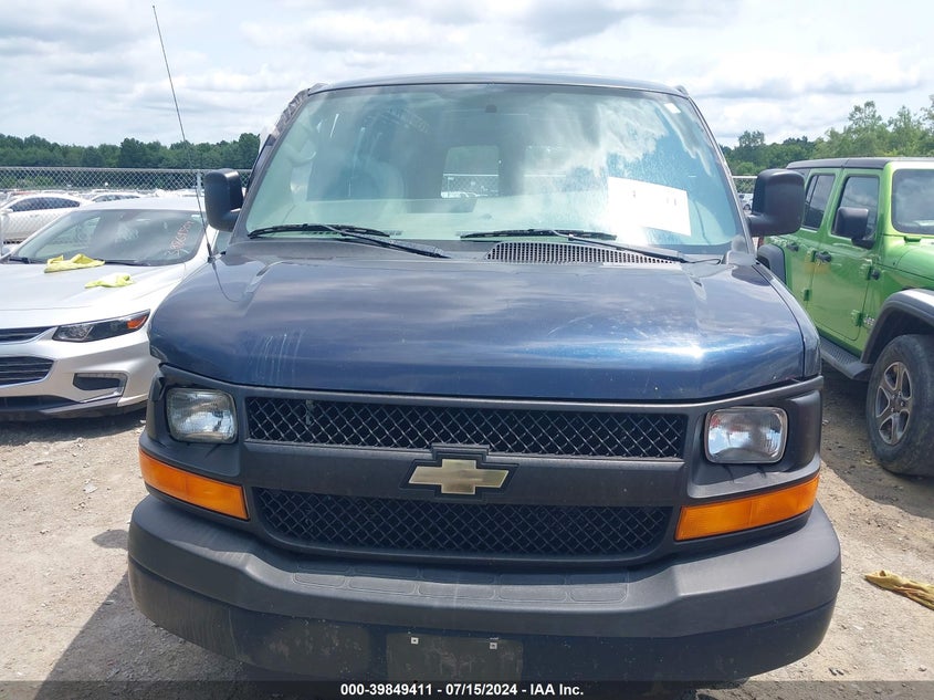 2013 Chevrolet Express 1500 Work Van VIN: 1GCSGAFX6D1133182 Lot: 39849411