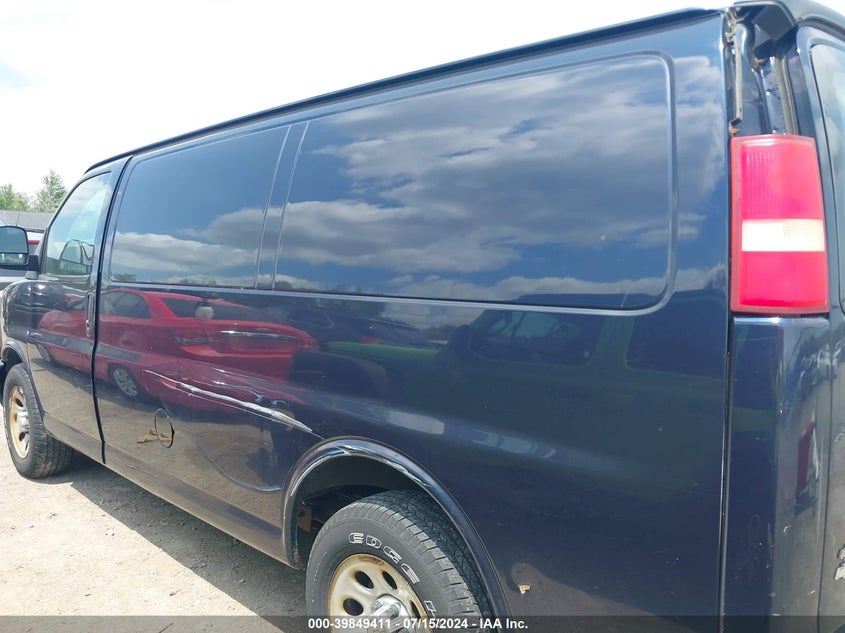 2013 Chevrolet Express 1500 Work Van VIN: 1GCSGAFX6D1133182 Lot: 39849411