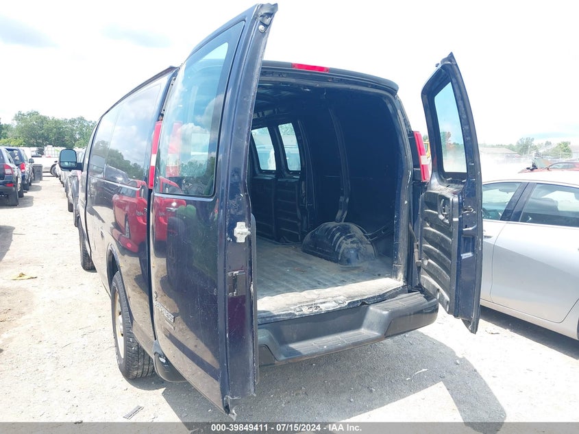 2013 Chevrolet Express 1500 Work Van VIN: 1GCSGAFX6D1133182 Lot: 39849411