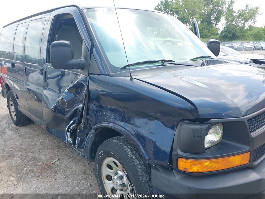 2013 Chevrolet Express 1500 Work Van VIN: 1GCSGAFX6D1133182 Lot: 39849411