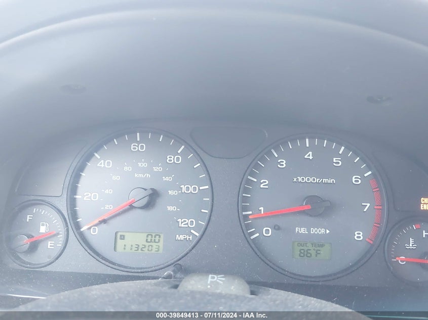 2002 Subaru Forester L VIN: JF1SF63512H713727 Lot: 39849413