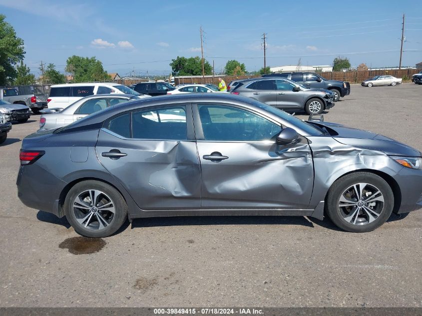 2022 Nissan Sentra Sv Xtronic Cvt VIN: 3N1AB8CV2NY292139 Lot: 39849415