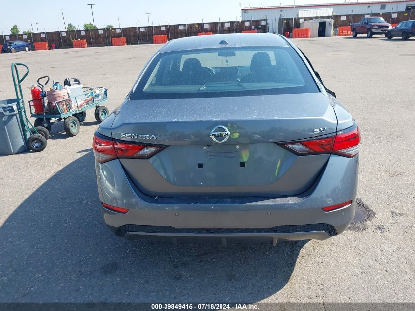 2022 Nissan Sentra Sv Xtronic Cvt VIN: 3N1AB8CV2NY292139 Lot: 39849415