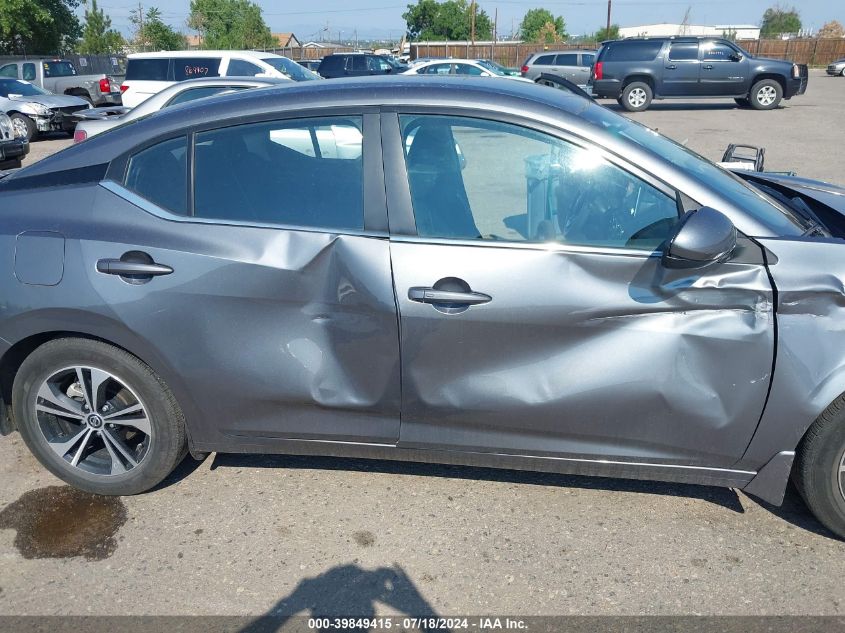 2022 Nissan Sentra Sv Xtronic Cvt VIN: 3N1AB8CV2NY292139 Lot: 39849415