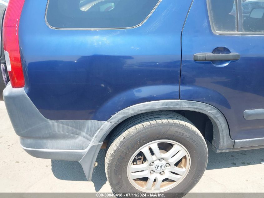 2004 Honda Cr-V Ex VIN: JHLRD78844C055797 Lot: 39849418