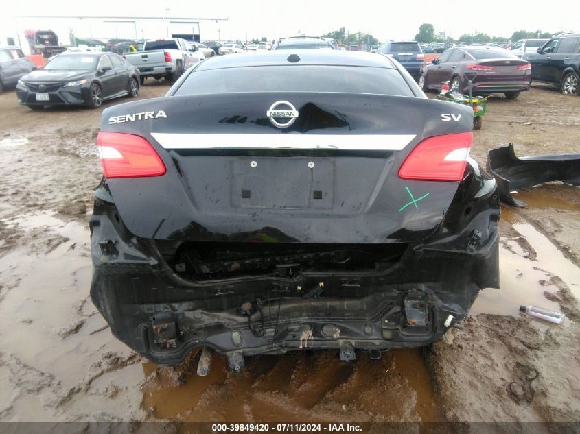 2019 Nissan Sentra Sv VIN: 3N1AB7AP7KY364396 Lot: 39849420